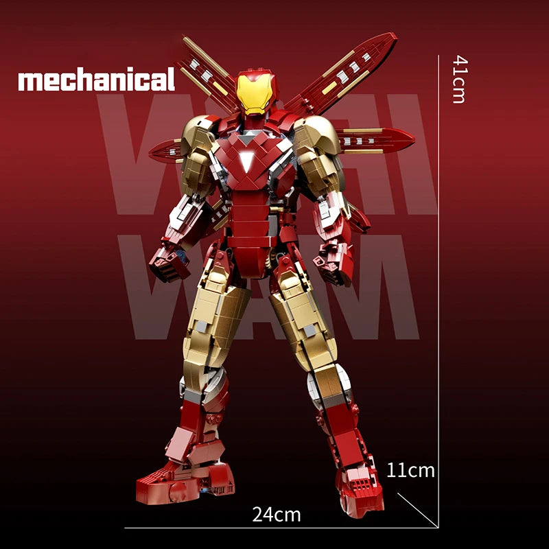 Super Hero Building Blocks Sets Technical Creative Toys