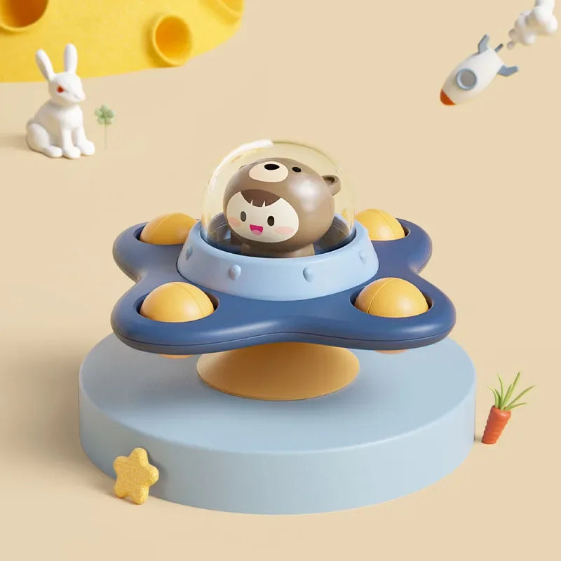 Montessori Toys for Toddlers Games Sensory Toy Funny Suction Cup Spinner