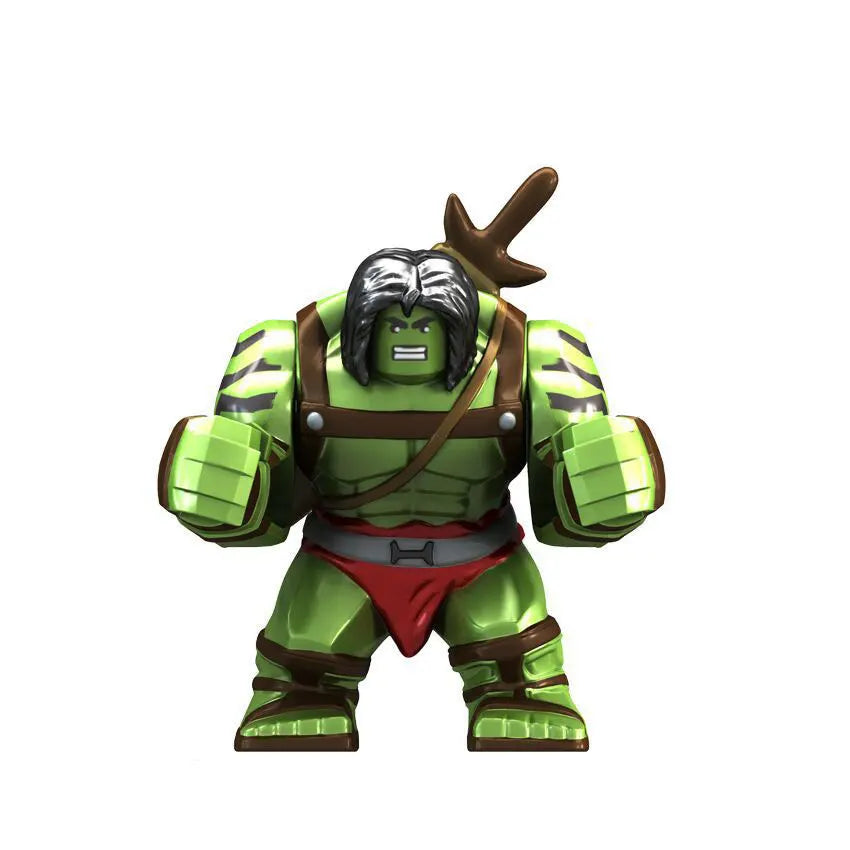 Avenger Superhero Building Block Thor Green Giant Wolverine Action Doll
