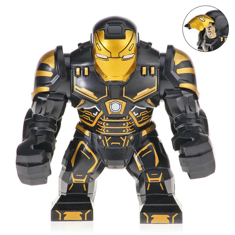 Avenger Superhero Building Block Thor Green Giant Wolverine Action Doll