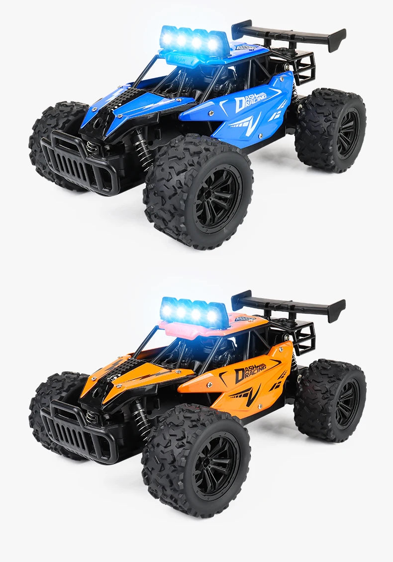1:16 2.4G 20km/H Model With LED Lights 2wd Off-Road Remote Control car