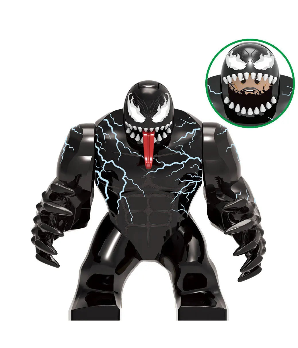 Avenger Superhero Building Block Thor Green Giant Wolverine Action Doll