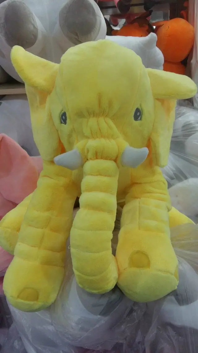 40/60cm Cartoon Plush Elephant Toy Kids