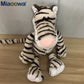 25cm Cute Jungle Animal Plush Toys Stuffed Lion Elephant Giraffe Monkey