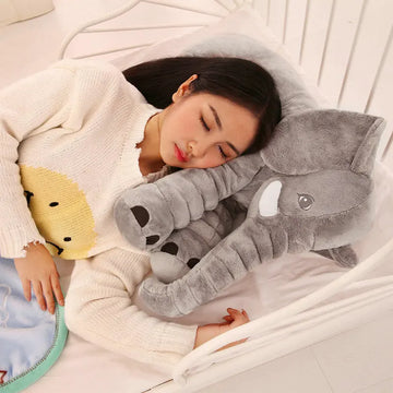 40/60cm Cartoon Plush Elephant Toy Kids