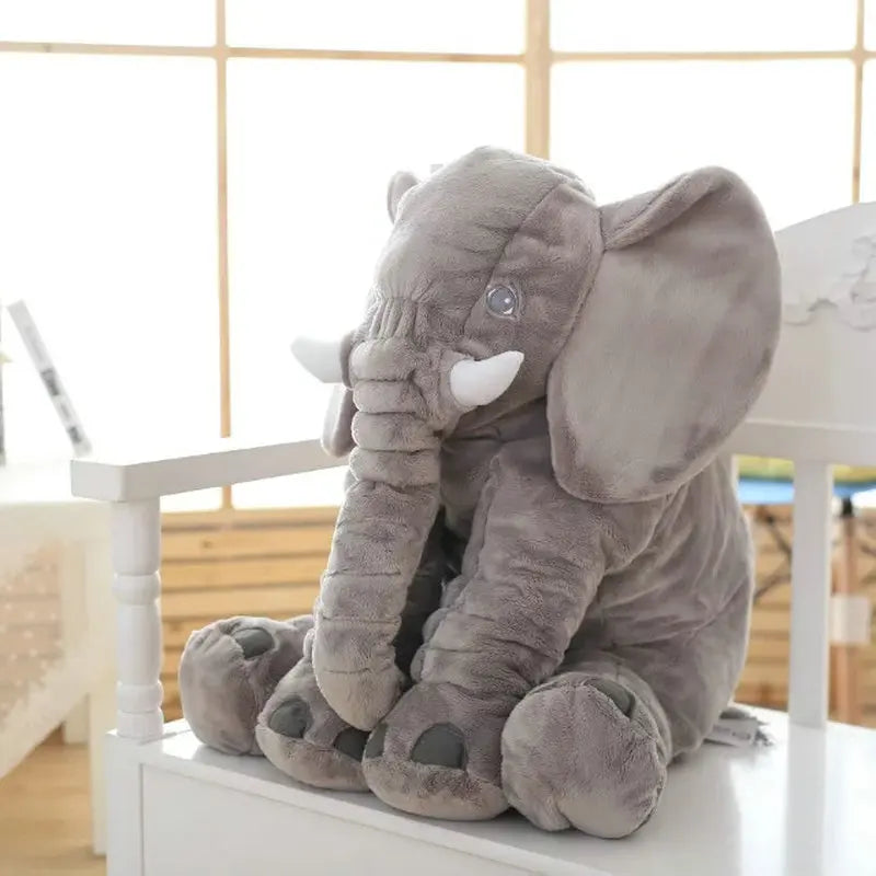 40/60cm Cartoon Plush Elephant Toy Kids