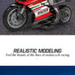 RC Motorcycles Toys, 1/6 Electric, High Speed 4CH Remote Control