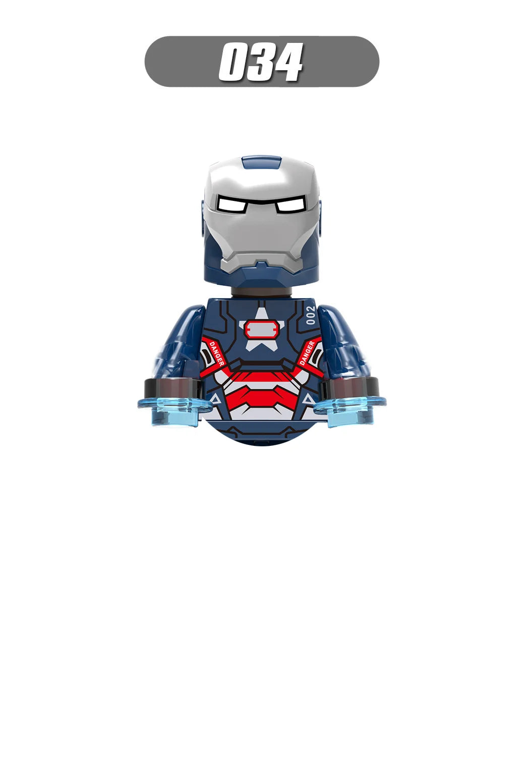 Marvel Iron Man, Spider-Man Building Blocks Mini Brick Toy