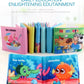 Baby Cloth Books Enlightenment Early Educational Toys Kids Fruits Animal Numbers Food Cognitive Book for Toddlers 12-72 Month