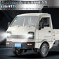 1:16 2.4GHZ RC Car Simulation Climbing Truck With Spray and LED Lights