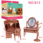 Forest Animal Family Dollhouse Furniture 1/12 Miniature Toys Girl Dolls