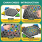 Triggle Rubber Board Game for Kids & Adults Wavelength Board Game
