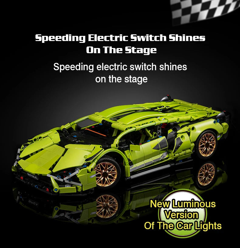 Remote Control Electric RC Car Version Optional Construction Toys