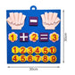 Toddler Montessori Toys Felt Finger Numbers Math Toy Children Counting Early Education