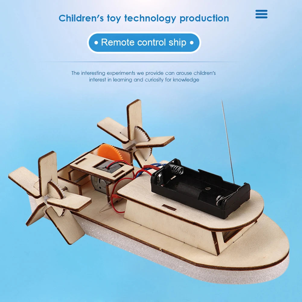 DIY Science Toys Children Educational STEM Projects Kits 3D
