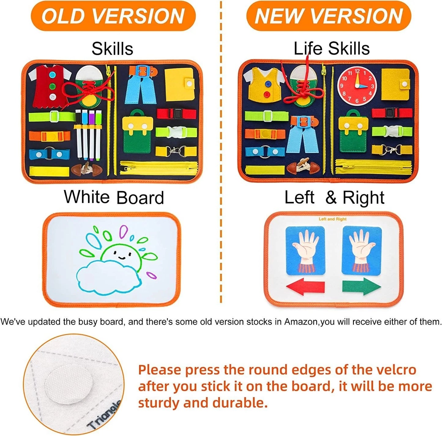 Toddler Busy Board Toddler Travel Toys Montessori Educational Toys