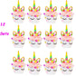 Unicorn Plate Napkin Cups Unicorn Party Supplies Balloons Kids Birthday Party Decoration Baby Shower Girl Kid Birthday Supplies