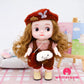 Dolls Toys Girl Doll Big Head Cute Baby Festival Gift Reborn Kids Dolls For Girls 25cm