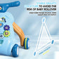 Toddler Toys Hand Push Music Walker Early Educational Electric Lighting Trolley