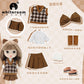 Dolls Toys Girl Doll Big Head Cute Baby Festival Gift Reborn Kids Dolls For Girls 25cm