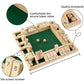 Deluxe Four Sided 10 Numbers Shut The Box Board Game