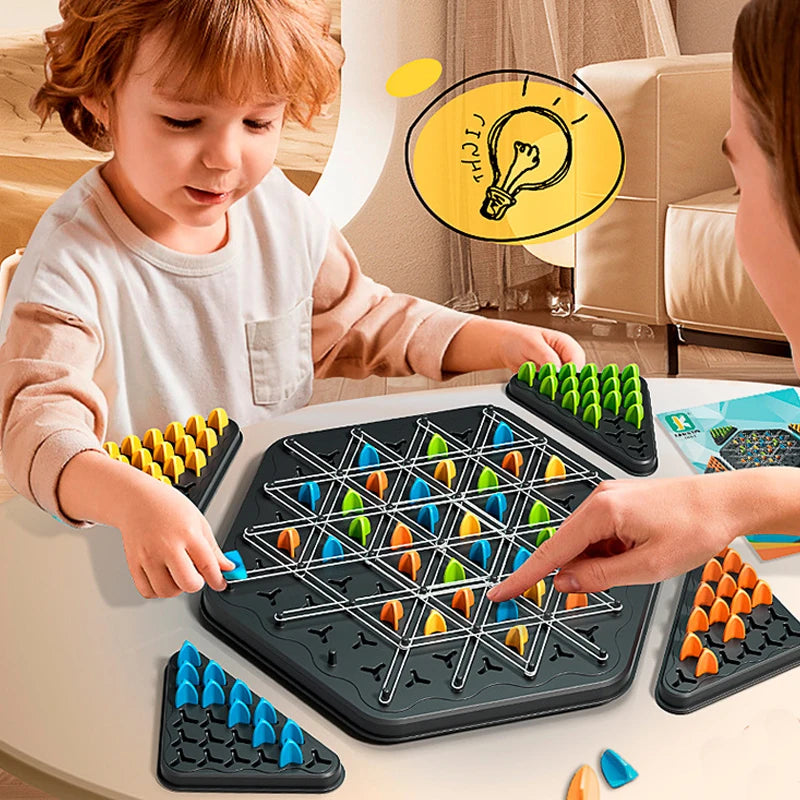Triggle Rubber Board Game for Kids & Adults Wavelength Board Game