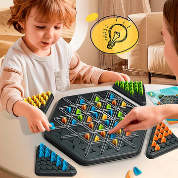Triggle Rubber Board Game for Kids & Adults Wavelength Board Game