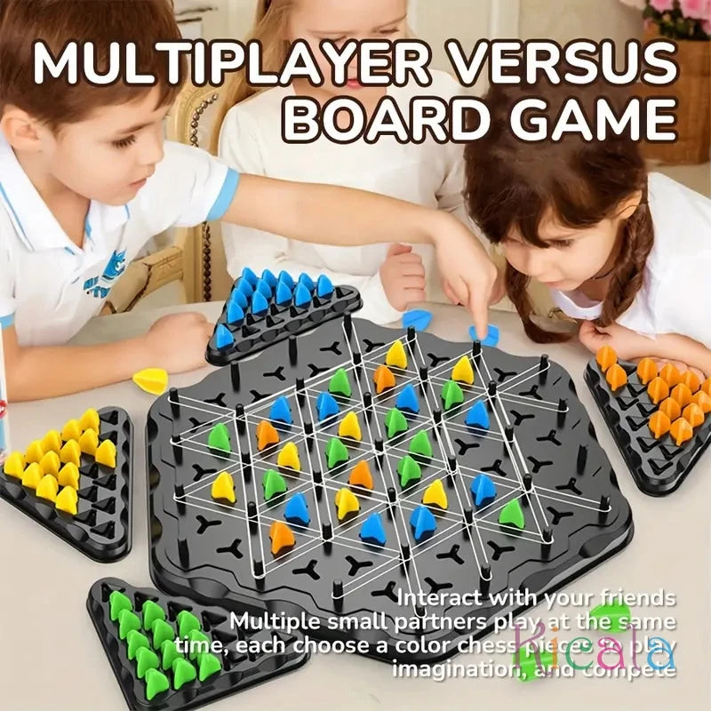 Triggle Rubber Board Game for Kids & Adults Wavelength Board Game
