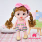 Dolls Toys Girl Doll Big Head Cute Baby Festival Gift Reborn Kids Dolls For Girls 25cm