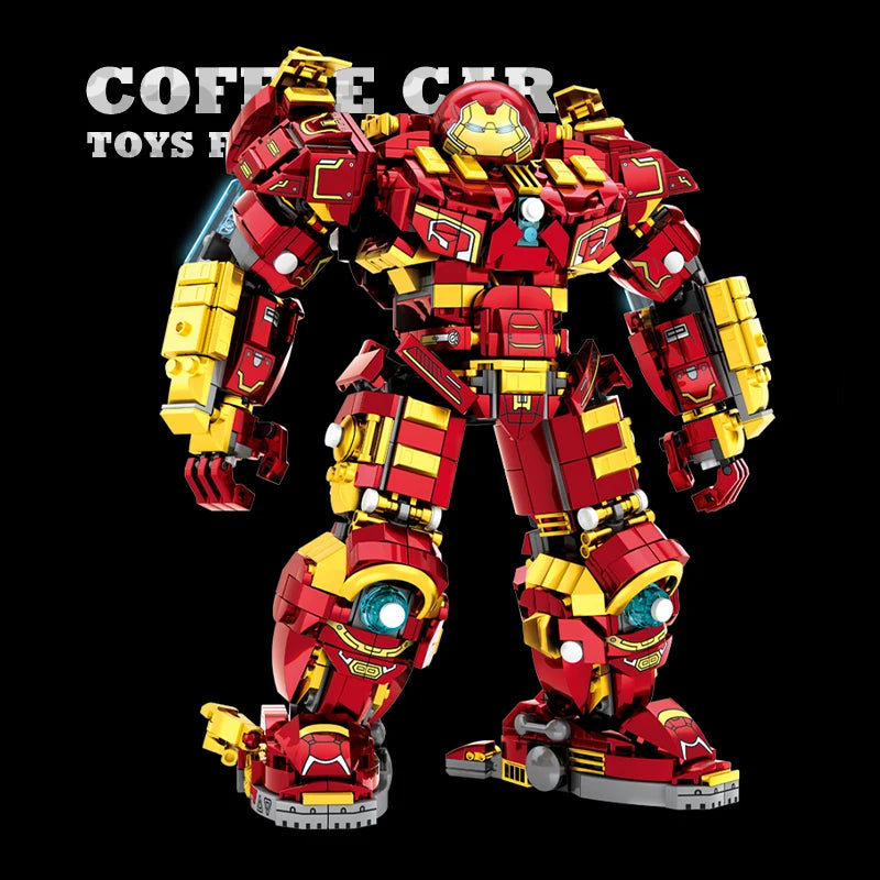 Superheroes Building Blocks Movie Hero Model Armor Iron Robot Bricks Toys
