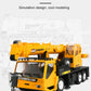 Construction Engineering CRANE Model Remote Control Alloy Transporter