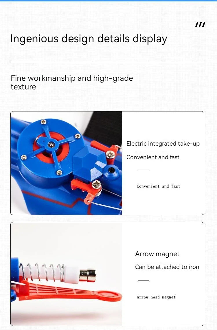 Spiderman Web Shooters Wrist Launcher Shooters Props Shooting Toys