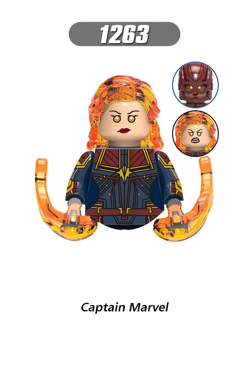 Marvel Iron Man, Spider-Man Building Blocks Mini Brick Toy