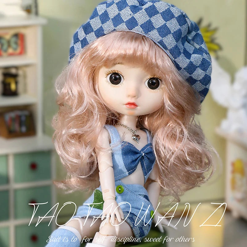 Dolls Toys Girl Doll Big Head Cute Baby Festival Gift Reborn Kids Dolls For Girls 25cm