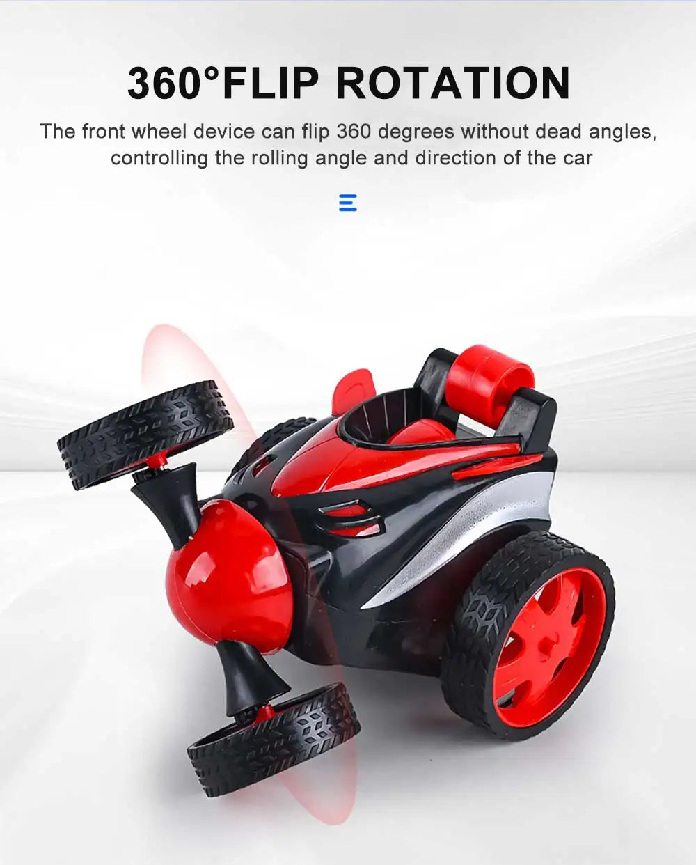 Remote Control Car - Rc Stunt Car, 360 Degree Rotation Racing Car, Flip and Roll