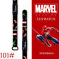 Spiderman Kid's Waterproof Children Digital Watch Boys LED Clock