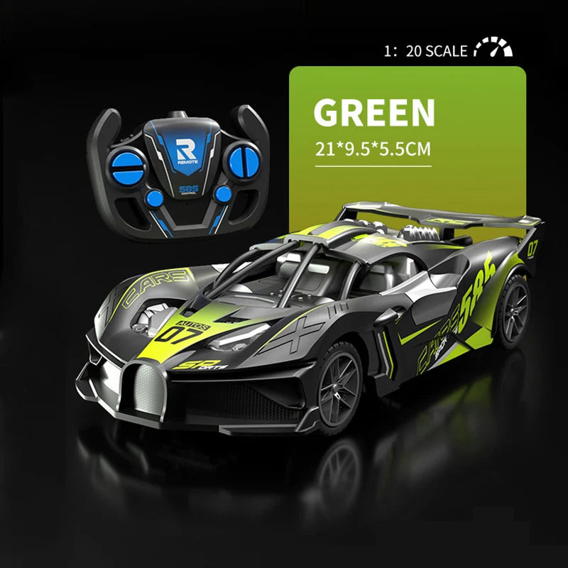 4Ch High-Speed Remote Control Car with Electric Sportscar Vehicle Model