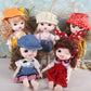 16cm BJD Doll Full Set 13 Moveable Joint Dolls Cartoon Dress Bjd Toy