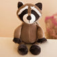 25CM Kawaii Jungle Animal Plush Forest Animal Dog Zebra Elephant Lion Fox Giraffe