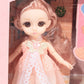 Toys BJD Doll for Girls Gifts Princess Bag Pet Shop Bicycle Joint Movable Full Set
