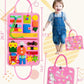Toddler Busy Board Montessori Toys Learning Educational Activities Travel Toy Dinosaur