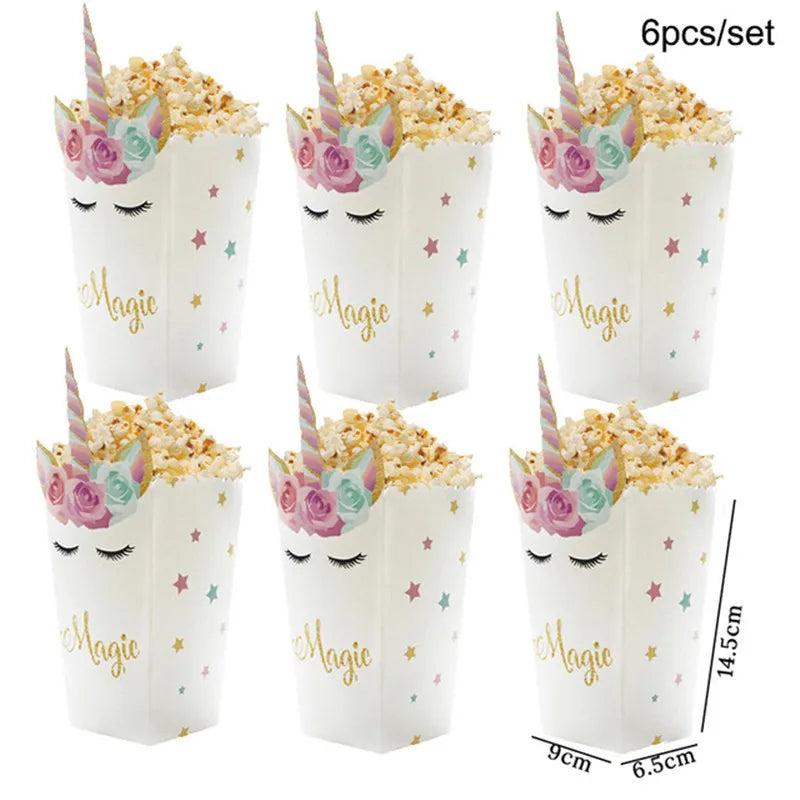 Unicorn Plate Napkin Cups Unicorn Party Supplies Balloons Kids Birthday Party Decoration Baby Shower Girl Kid Birthday Supplies