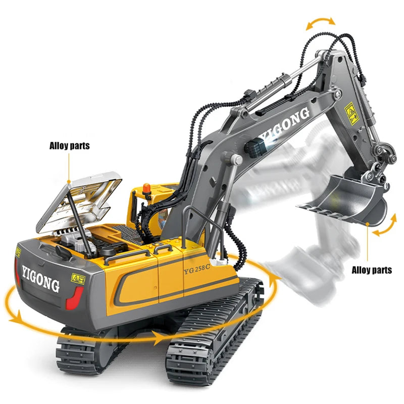 RC Remote Control Toys Radio Control Excavator Dump Truck