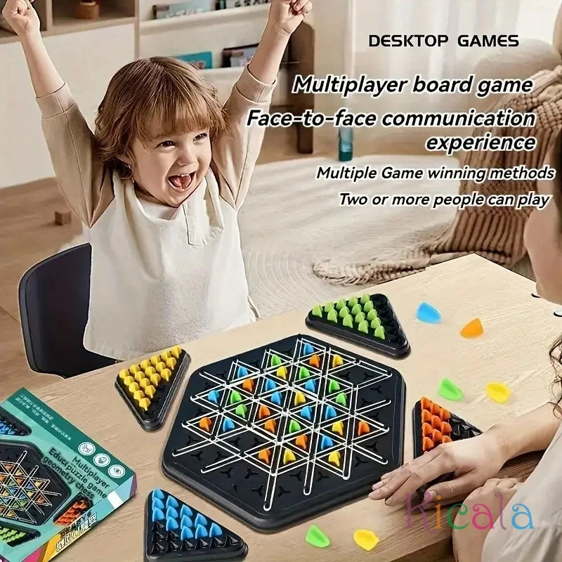 Triggle Rubber Board Game for Kids & Adults Wavelength Board Game