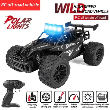 1:16 2.4G 20km/H Model With LED Lights 2wd Off-Road Remote Control car