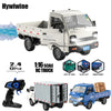 1:16 2.4GHZ RC Car Simulation Climbing Truck With Spray and LED Lights