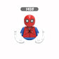 Marvel Iron Man, Spider-Man Building Blocks Mini Brick Toy