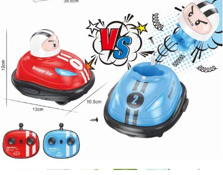 Car Pop-up Doll Crash Bounce Ejection Light Children's Remote Control Toys