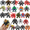 Avenger Superhero Building Block Thor Green Giant Wolverine Action Doll