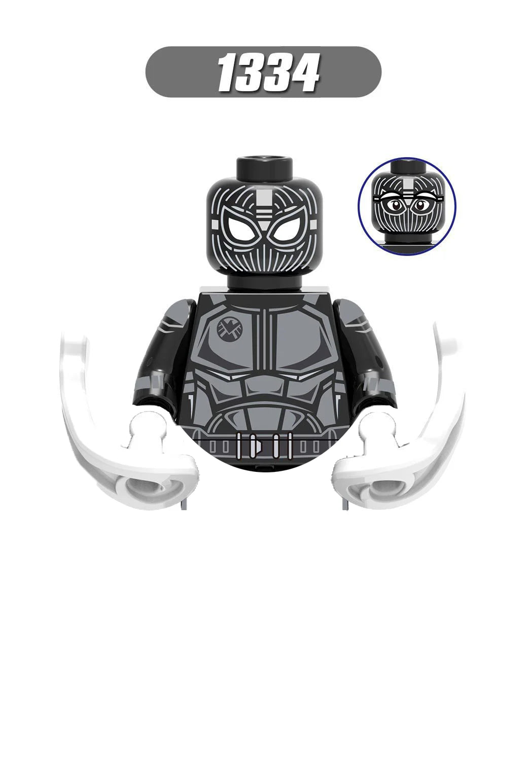 Marvel Iron Man, Spider-Man Building Blocks Mini Brick Toy